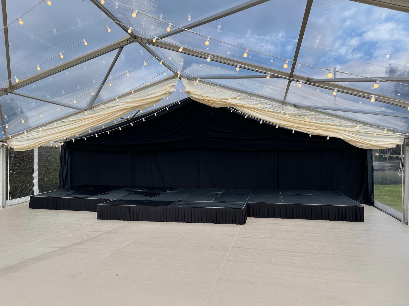 Sound and lighting event by Area Entertainments, Herefordshire