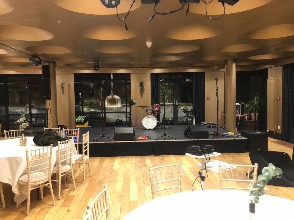 Sound and lighting event by Area Entertainments, Herefordshire