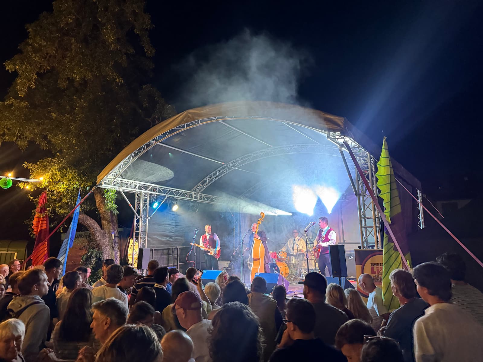 Sound and lighting event by Area Entertainments, Herefordshire